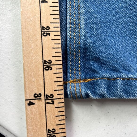 Tyndale Fr Jeans Mens 42 X 27 Blue Denim Fire Resistant Straight Leg * - Picture 11 of 11